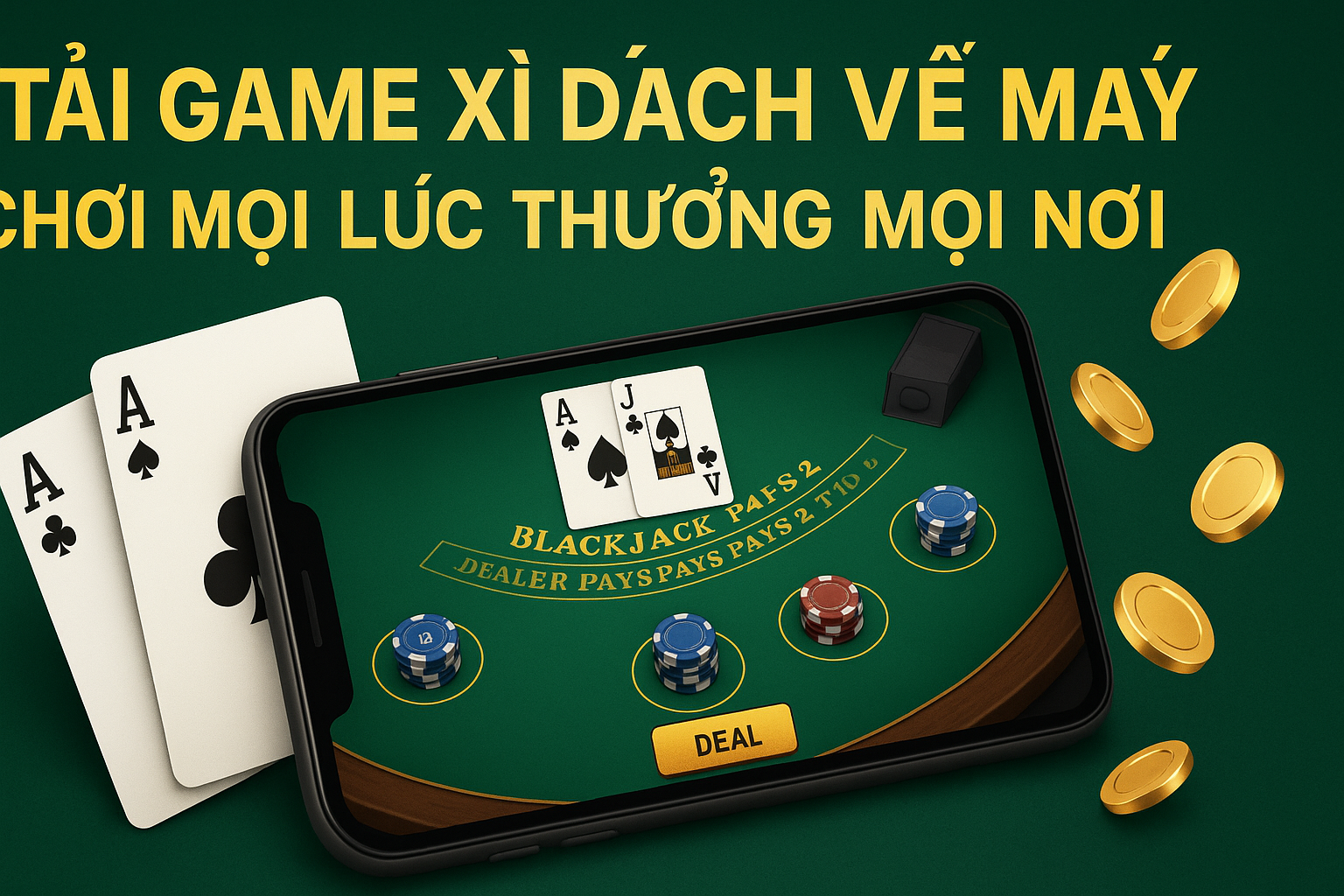 Tải Game Xì Dách Về Máy – Chơi Mọi Lúc, Thưởng Mọi Nơi | Tải Miễn Phí