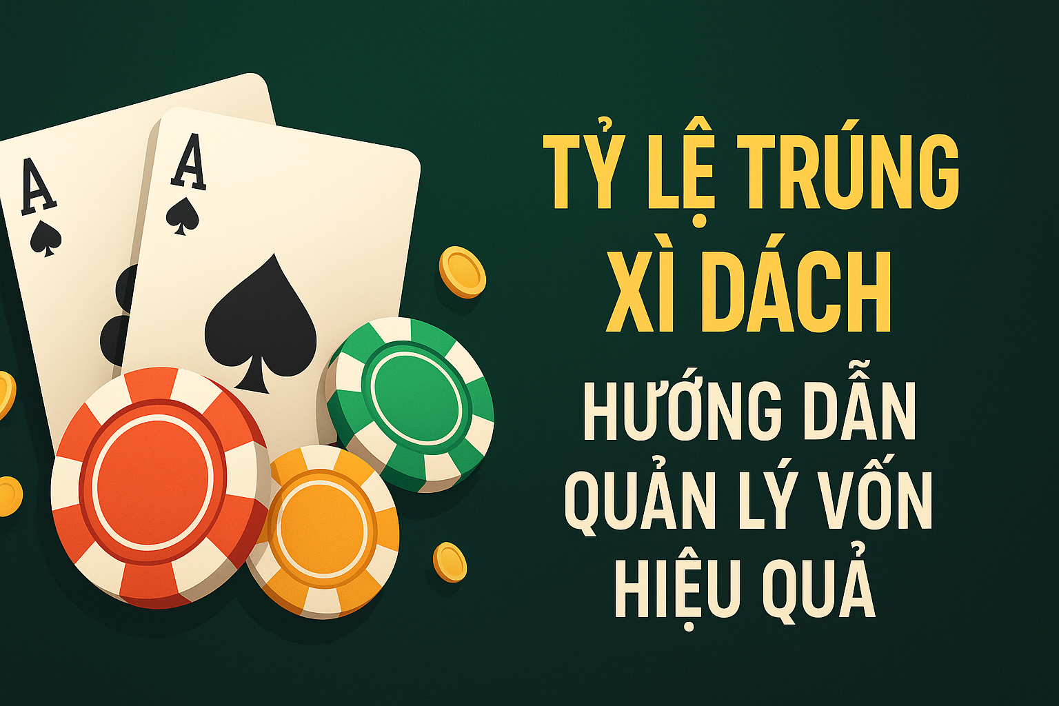 Tỷ Lệ Trúng Xì Dách – Hướng Dẫn Quản Lý Vốn Hiệu Quả Từ A-Z